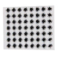 3D Holographic Fishing Lure Eyes - 3 mm, Silver, Pack of 100 - view 4