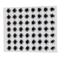 3D Holographic Fishing Lure Eyes - 5 mm, Silver, Pack of 100 - view 4