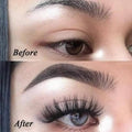 3D Mink False Eyelashes, 10 Pairs - Long Wispy Spikes (Y006) - view 4