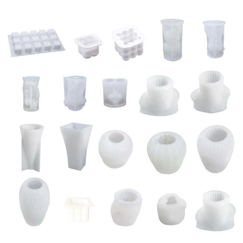 3D Silicone Candle Mould - Bottle Shape (Style 15) - view 3