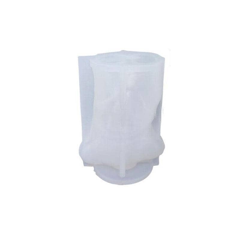 3D Silicone Candle Mould - Male Figure, 10.6 x 8 cm (Style 5)