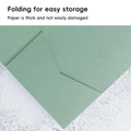 3D Tri-Fold Wedding Invitation Envelopes, Pack of 20 - Orange - view 5