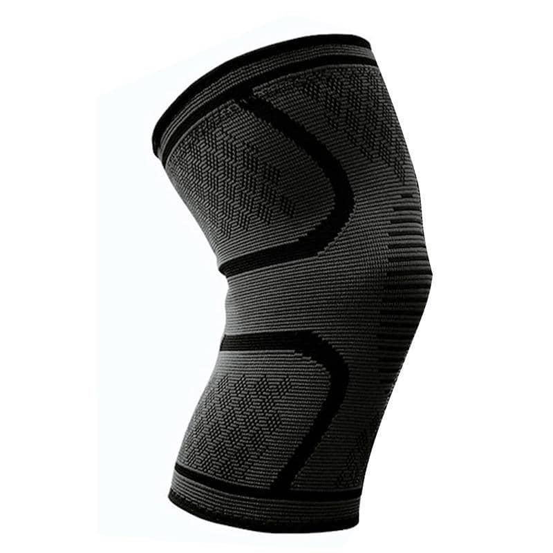 3D Weave Knee Support Brace Sleeve - Black, Size L, 1 Unit