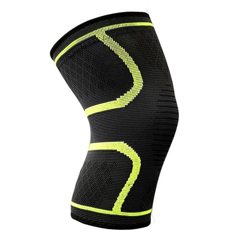 3D Weave Knee Support Sleeve, Breathable - Green, Size L, 1 Unit - view 3
