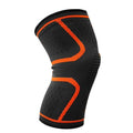 3D Weave Knee Support Sleeve, Breathable - Orange, Size M, 1 Unit