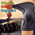 3D Weave Knee Support Sleeve, Breathable - Orange, Size XL, 1 Unit - view 2