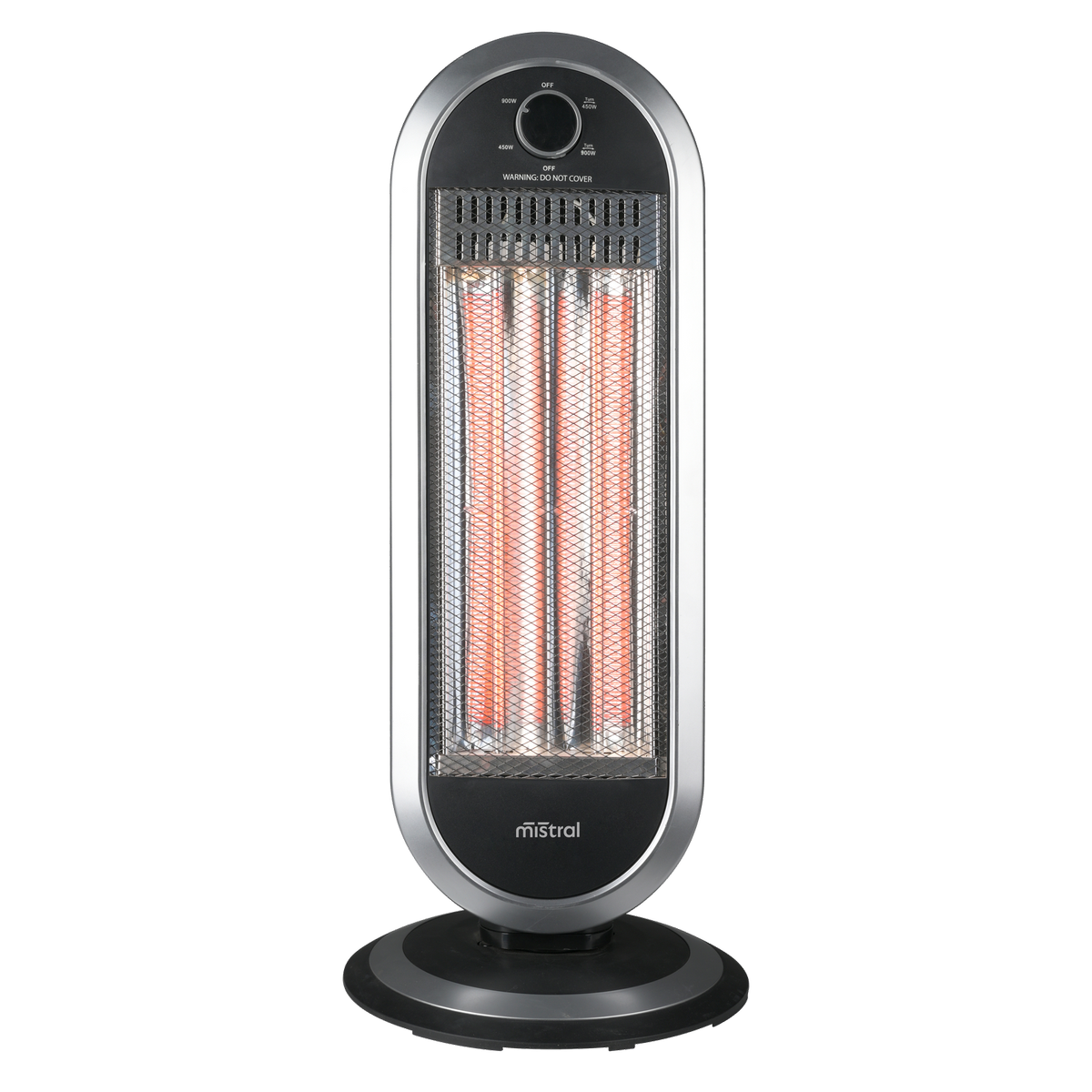 Mistral Radiant Heater - 450W/900W - Oscillating - Safety Features - BMCFH0637B - SuperSaverAU - view 1