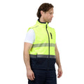 Citeco Medium Yellow Hi-Vis Soft Shell Vest, Reflective, Polyester/Elastane