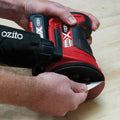 Ozito PXC 18V Cordless 125mm Random Orbital Sander Metal Plastic Easy Clean - SuperSaverAU - view 4