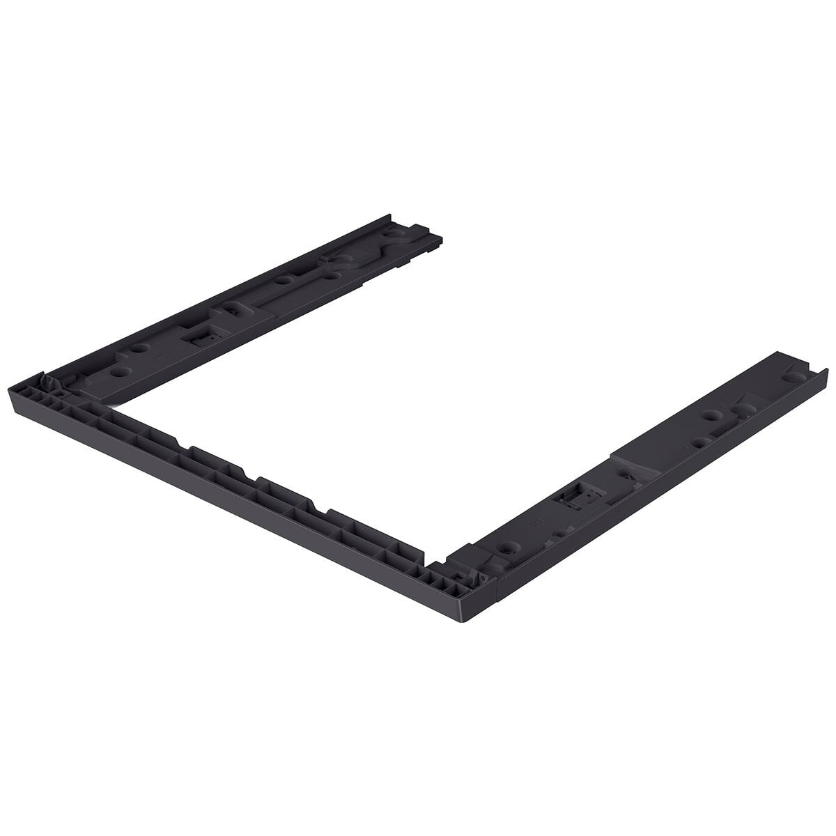 Hisense Series 8i stacking kit - Charcoal black finish - Vibration control - 32mm slim profile - HPSS8I