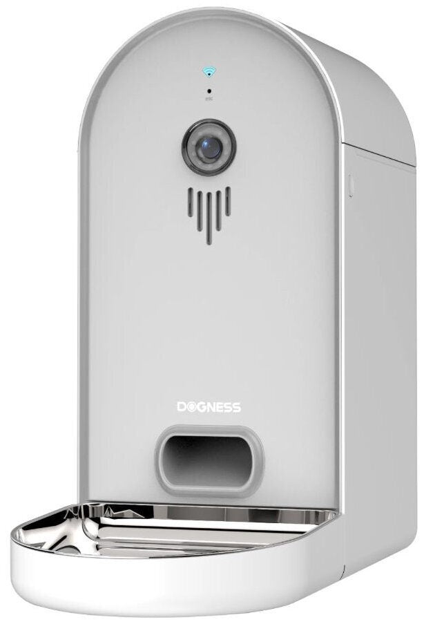 Dogness 6L smart camera feeder - app scheduling, 5 to 600g portions, full HD camera with night vision - 8133