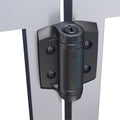 D&D Technologies TruClose Heavy-Duty Self-Closing Adjustable Safety Gate Hinges, Black, High-Traffic & Pool