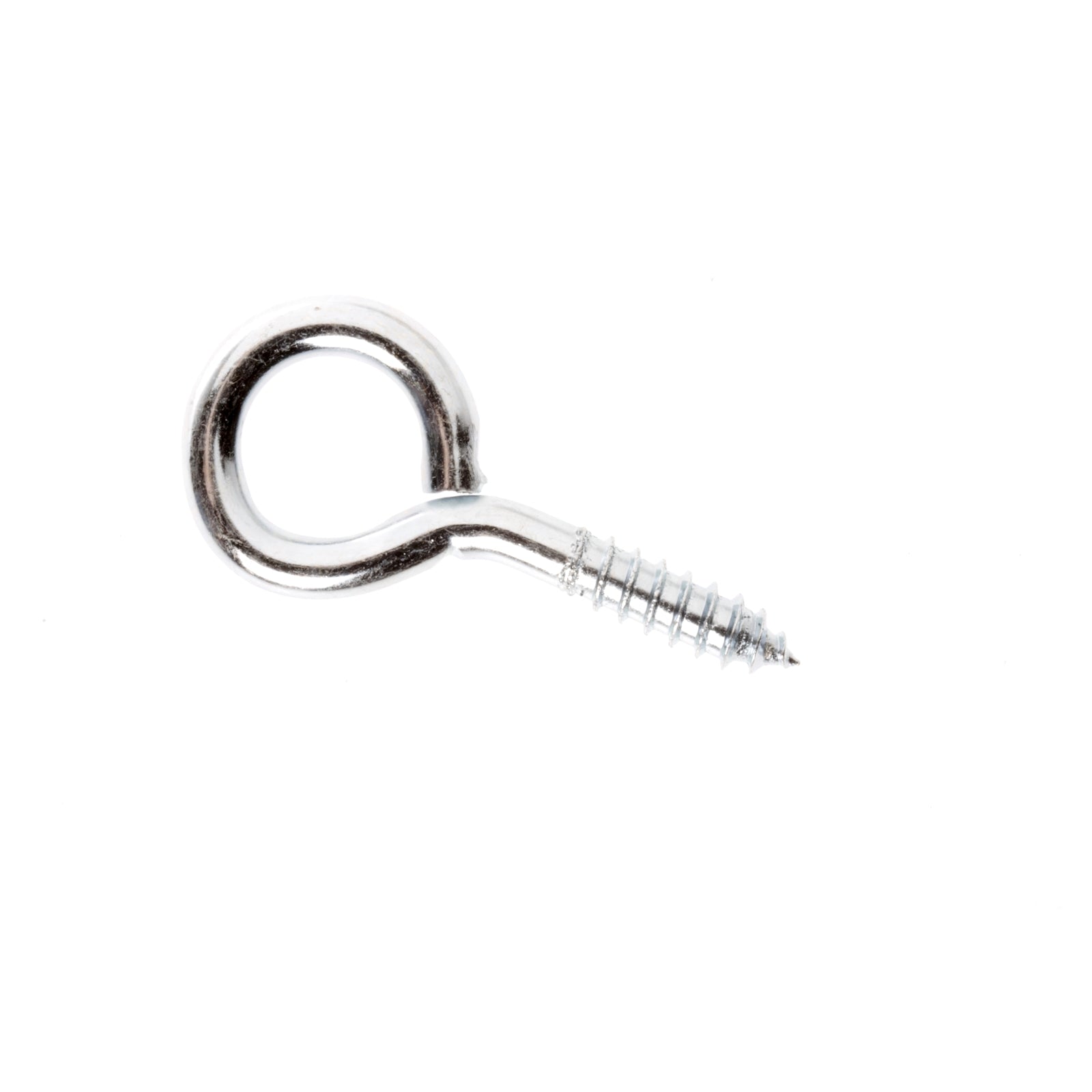 Everhang 30mm Zinc Plated Steel Screw Eye Hook - 2 Pack