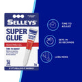 Selleys 3g Super Glue Adjustable Gel - 30 Seconds Bonding - 14mm x 160mm - SuperSaverAU - view 3