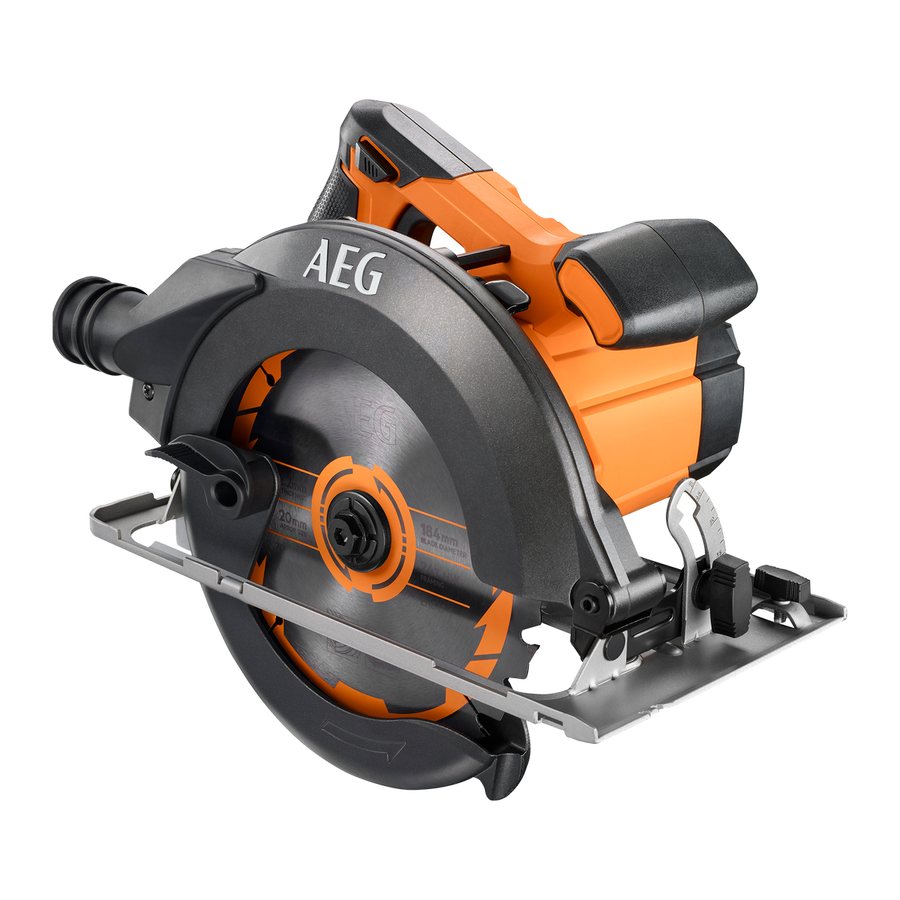 AEG Circular Saw - 184mm - Corded - Compact Design - SuperSaverAU - view 1