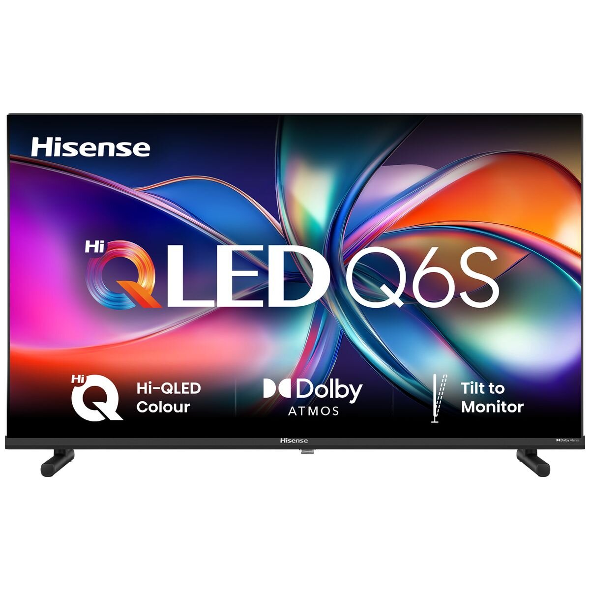 Hisense 32 Inch Q6S Full HD QLED Smart TV - VIDAA Smart Platform, Voice Control, Bluetooth - 32Q6SAU