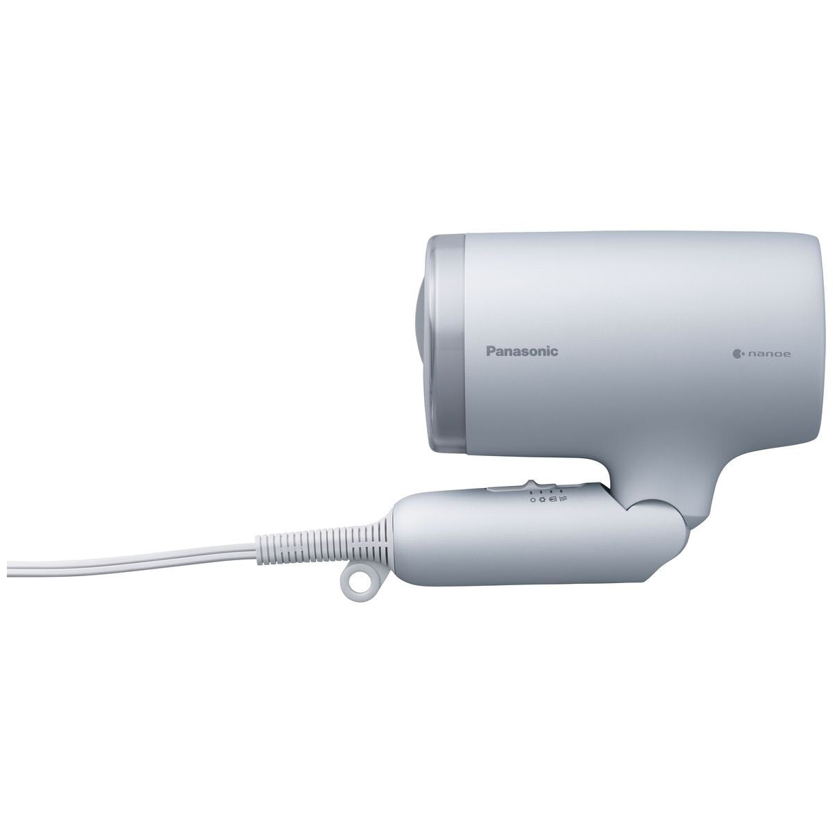 Panasonic Foldable Nanoe Hair Dryer - Light Grey - Three Airflow Settings - EH-NA7M-H765