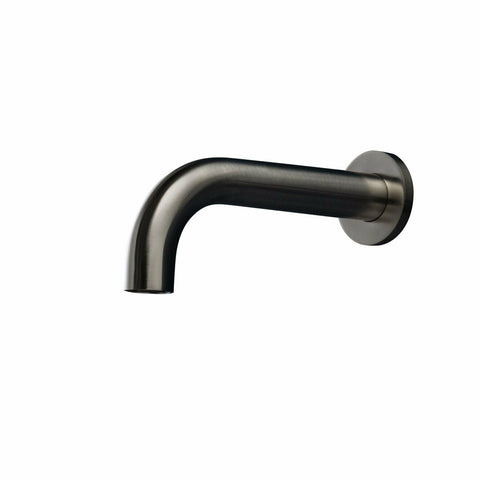 Rogerseller Tonic wall bath spout 150mm - Brushed Nickel finish - wall mounted bath filler - 3606015507