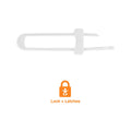Perma Child Safety Adjustable Sliding Locks - 20mm x 60mm - Plastic - Universal - 6 Pack - SuperSaverAU - view 5