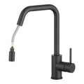 Estilo 35mm Matte Black Side Lever Pull Down Sink Mixer - Ergonomic Handle - Water Efficient - SuperSaverAU - view 1