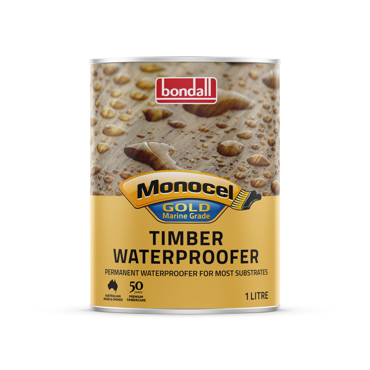 Bondall Monocel Timber Waterproofer - 1L - Clear - Moisture Protection - SuperSaverAU - view 1