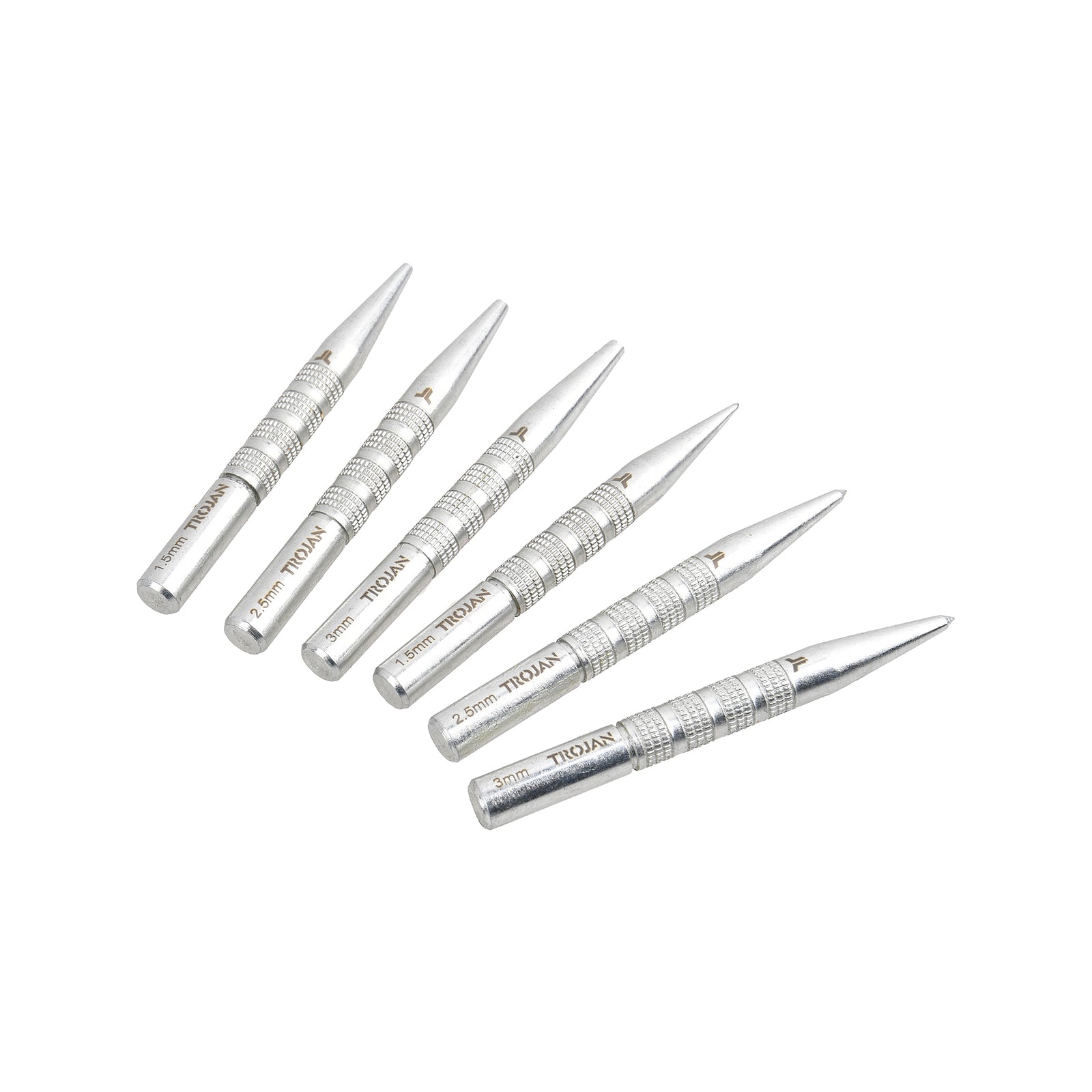 Trojan 6 Piece Centre and Nail Punch Set