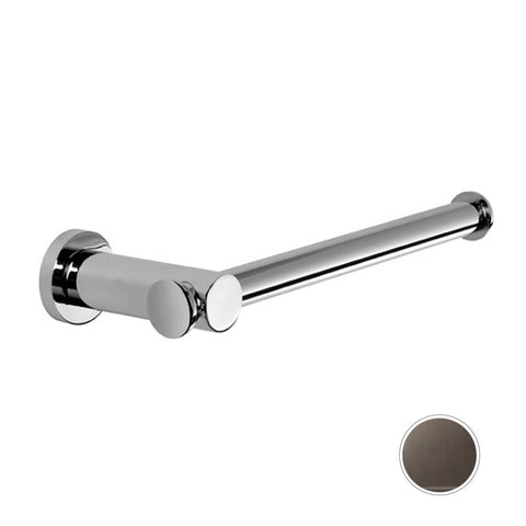 Brodware City Plus Double Toilet Roll or Hand Towel Holder - Bronze Brass Construction - 1.9761.03.0.61