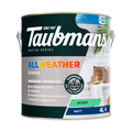 Taubmans 4L Accent Water Based Acrylic Matt All Weather Exterior Paint UV Resistant Waterproof