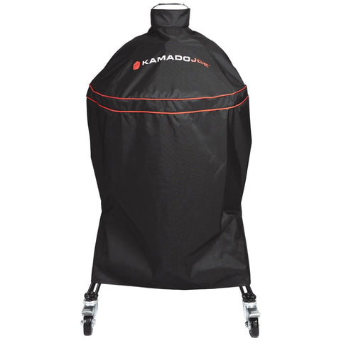 Kamado Joe Classic Joe grill cover - Heavy-duty polyester, waterproof and windproof - KJ-GC23BWFS