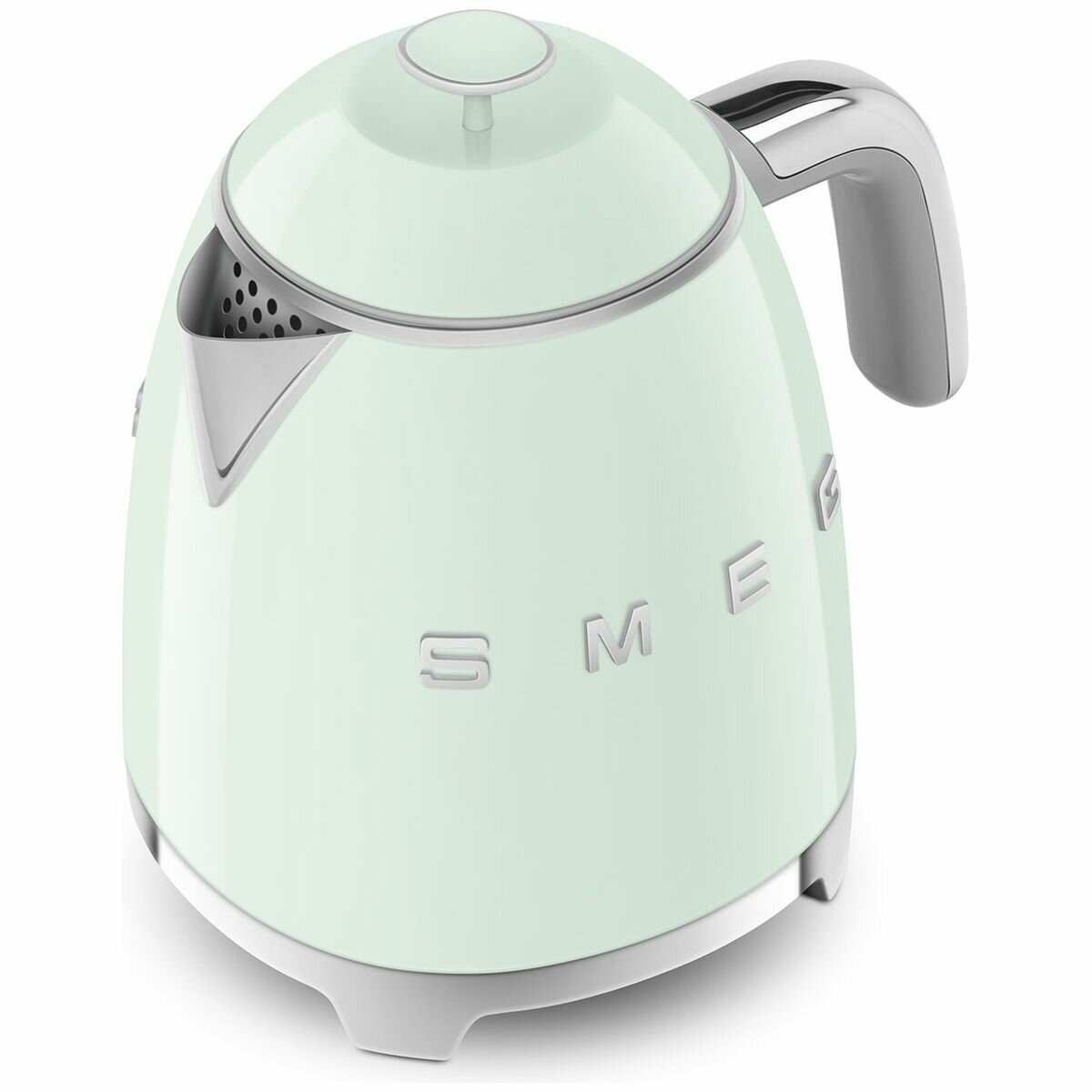 Smeg 50s Retro Style 800mL Mini Electric Kettle - Pastel Green, 1400W, Double Wall - KLF05PGAU