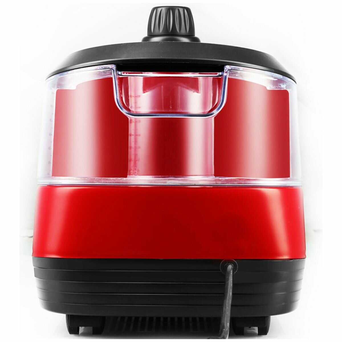 SOGA garment steamer - pedal switch with one power level, thermostat and thermal fuse, red - GARMENT80MINSRED