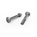 Zenith Hot Dip Galvanised M12 x 100mm Cup Head Bolts & Nuts 12 Pack - SuperSaverAU - view 3