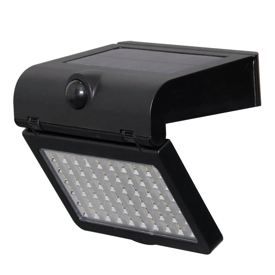 Gardenglo 1000lm Linkable Solar Motion Sensor Light - Black - 160mm x 550mm x 122mm - SuperSaverAU - view 1