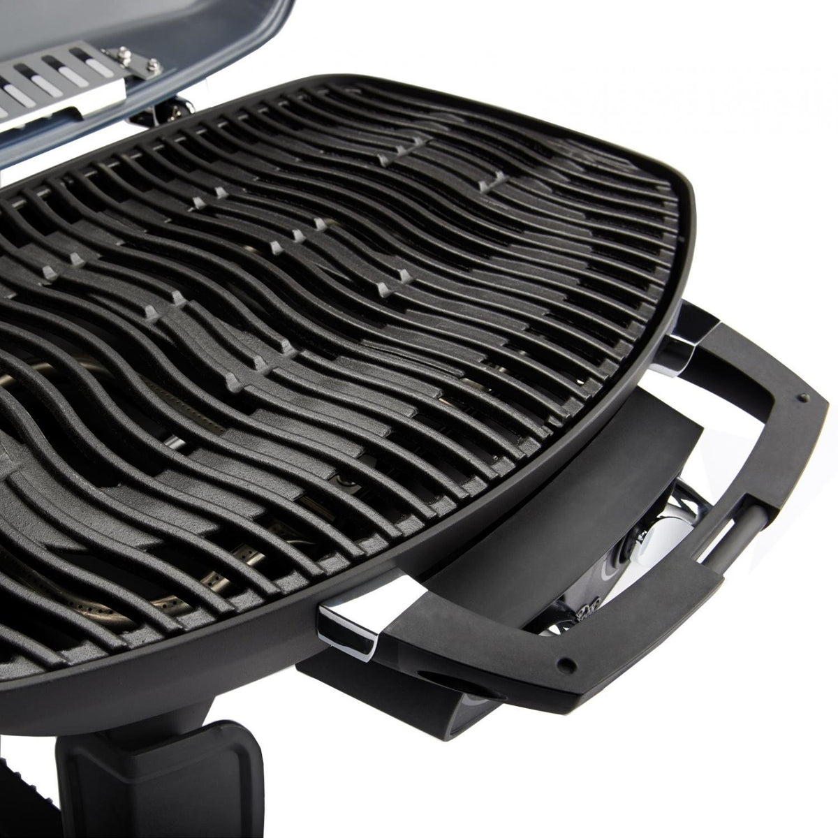 Napoleon Pro 285 Travel Q Portable LPG BBQ - Cast Iron Grids, Hood Thermometer - PRO285-BK-AU