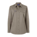 Citeco Women's Long Sleeve Shirt Khaki Size 8 - 100% Cotton
