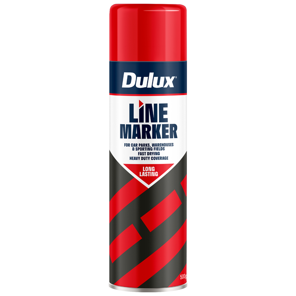 Dulux Red Spray Line Marker 500g - 0.5L - Fast Drying - High Luminance - SuperSaverAU - view 1