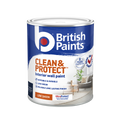 British Paints Extra Deep Low Sheen Interior Paint 1L - Wipeable Finish - 8-Year Mould Guarantee - SuperSaverAU - view 1