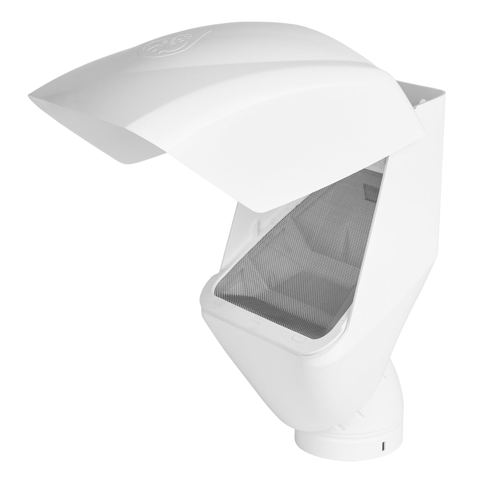 Rain Harvesting Leaf Eater Ultra Rain Head 90mm - White UPVC Downpipe Filter