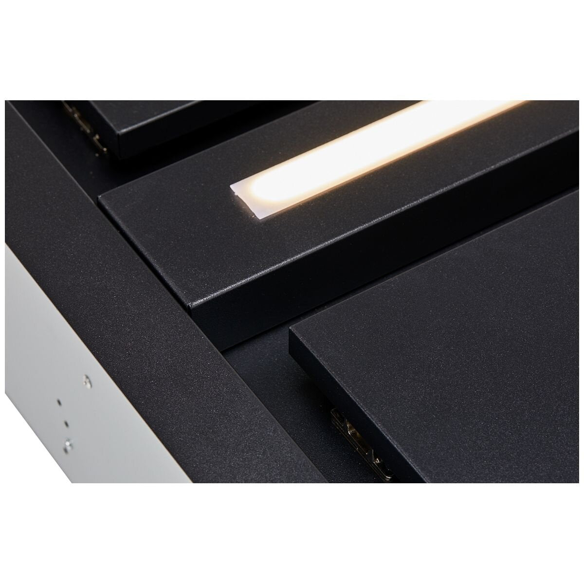 Schweigen 120cm Ceiling Cassette Rangehood - Matte Black, Twin External Motors, LED Light - SCC1200B-SP2PAK
