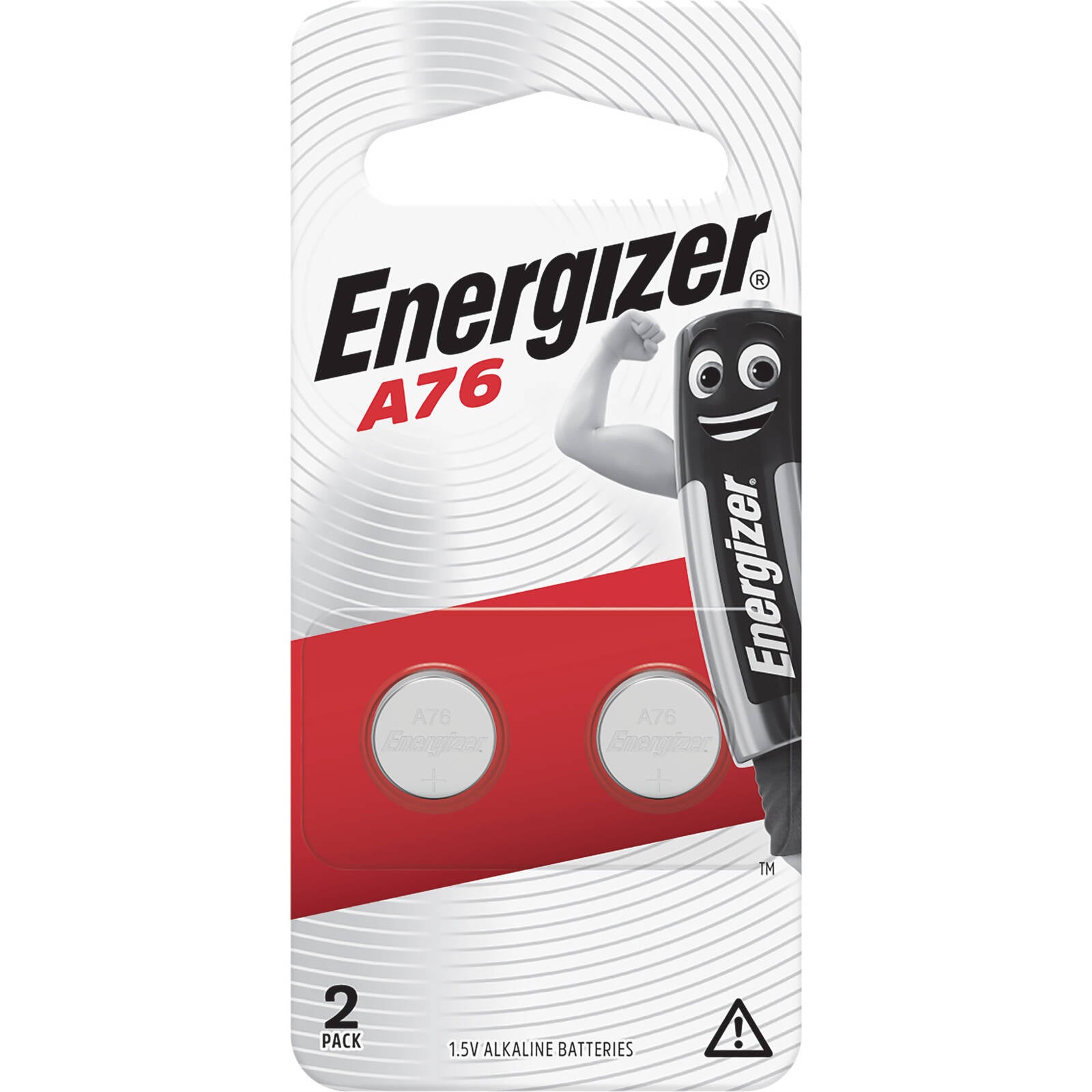 Energizer LR44/A76 Alkaline Button Battery 2 Pack