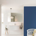 Taubmans Tradex 4L White Flat Interior Ceiling Paint - Water Based, Splatter Resistant