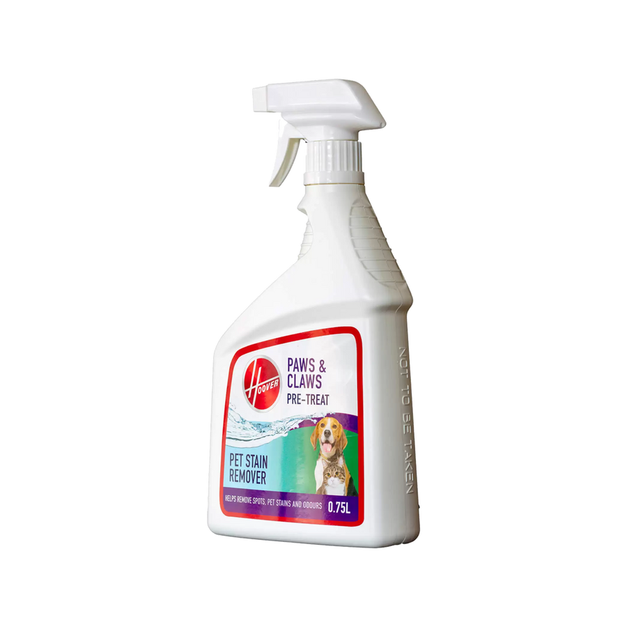 Hoover Paws Claws Pre Treat Pet Stain Remover 750ml - Enzymatic Cleaner - SuperSaverAU - view 1
