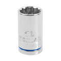 Trojan 16mm Socket 1/2 Drive - Polished Chrome Vanadium - Durable 12-Point Design - SuperSaverAU - view 1