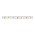 Mode 7 Brushed Brass Hook White Board Key Rack