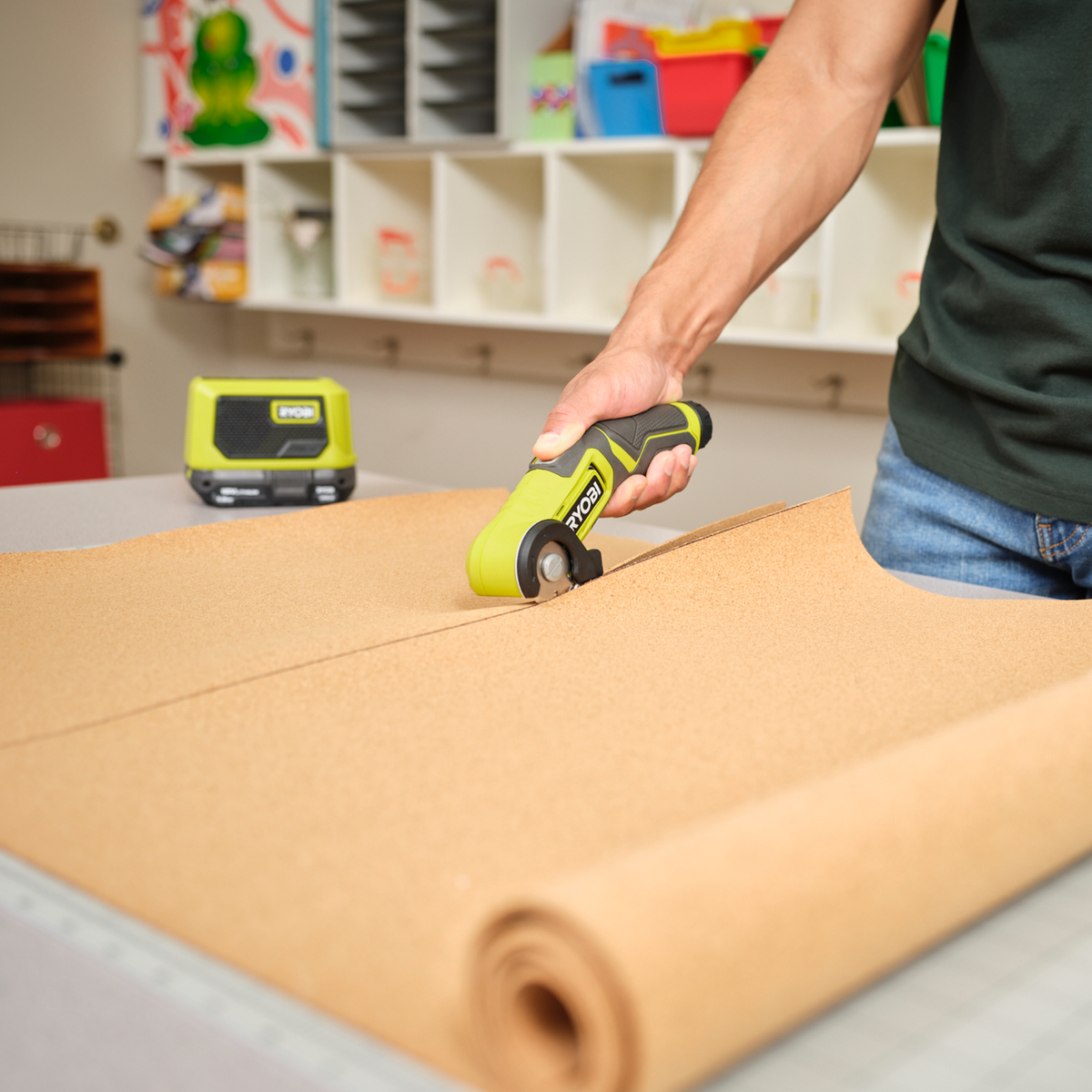 Ryobi USB Lithium Power Cutter RCT4K - 2Ah Kit - 202mm x 60mm x 100mm - Efficient Cutting - SuperSaverAU - view 4