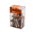 Ramset M6 x 13mm Hollow Wall Anchor, Gold Zinc Plated Steel - 20 Pack