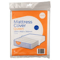 Packz Clear Plastic Double/Queen Mattress Cover 2500 x 1600 x 300mm