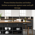 Feast Watson Kitchen Timber Oil 1L - Clear - Oil Based - Fast Drying - SuperSaverAU - view 5