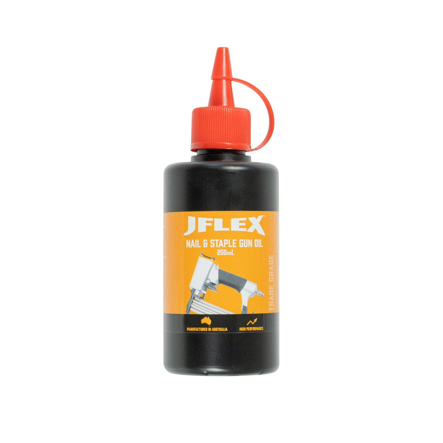 Jflex Nail Gun Oil - 250ml - ISO 68 Viscosity - Anti-Wear & Anti-Corrosion - SuperSaverAU - view 1