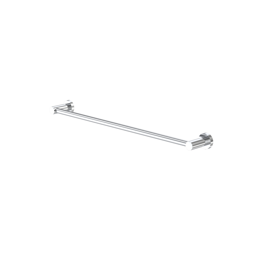 Caroma 630mm Cosmo Chrome Single Towel Rail - Metal - Durable - Stylish - SuperSaverAU - view 1